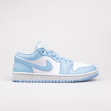 Jordan 1 Low White Ice Blue (Dam)