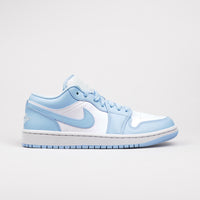 Jordan 1 Low White Ice Blue (Dam)