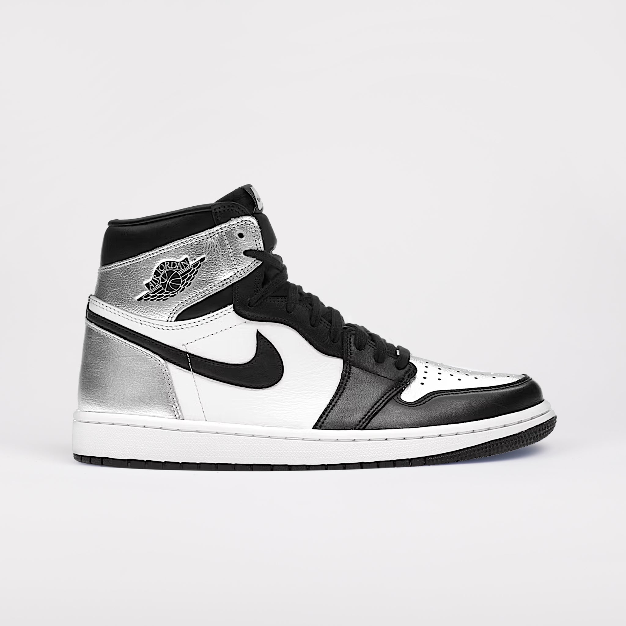 Jordan 1 Retro High Silver Toe (Dam)