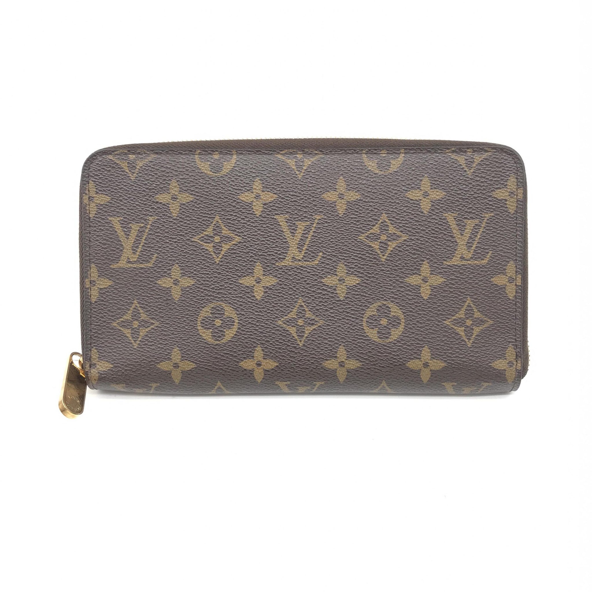 Louis Vuitton Monogram Zippy Plånbok