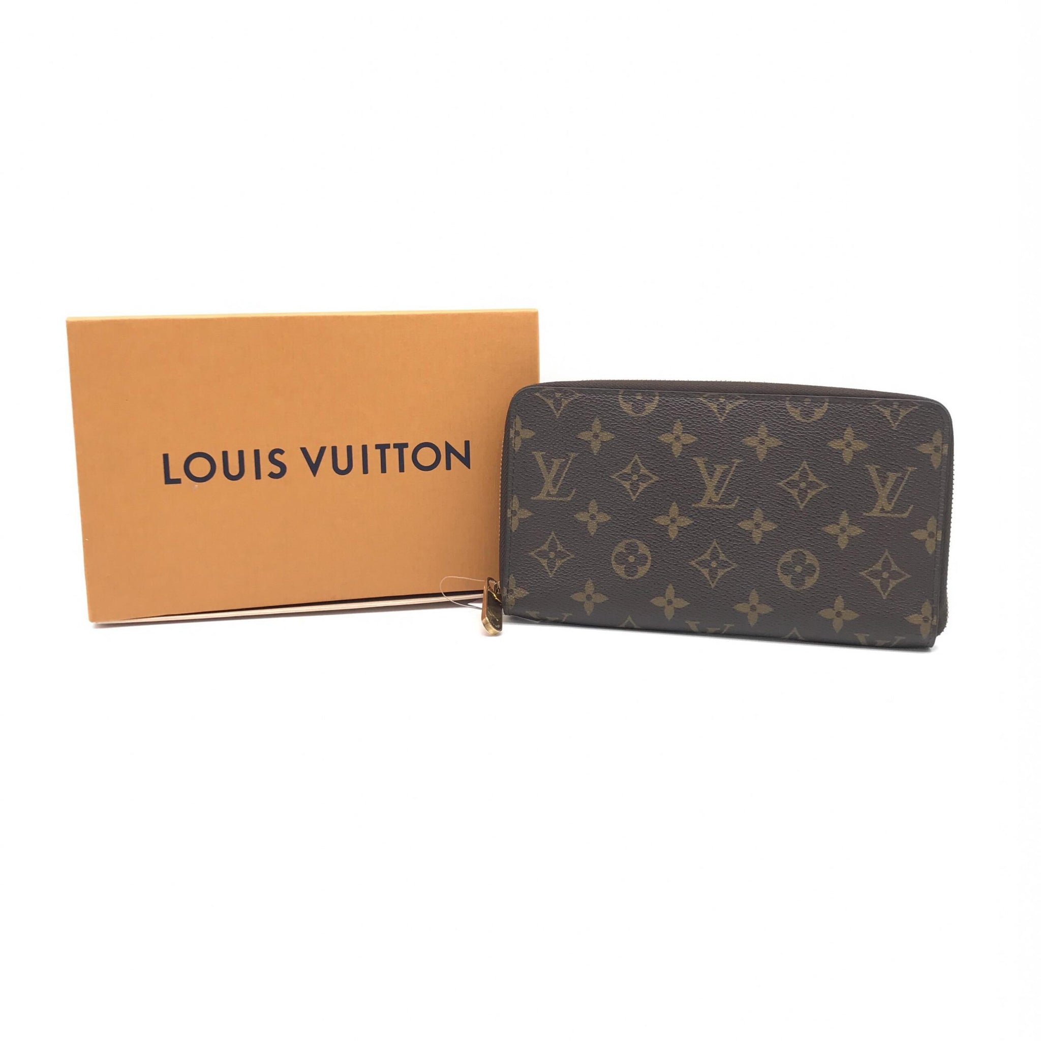 Louis Vuitton Monogram Zippy Plånbok