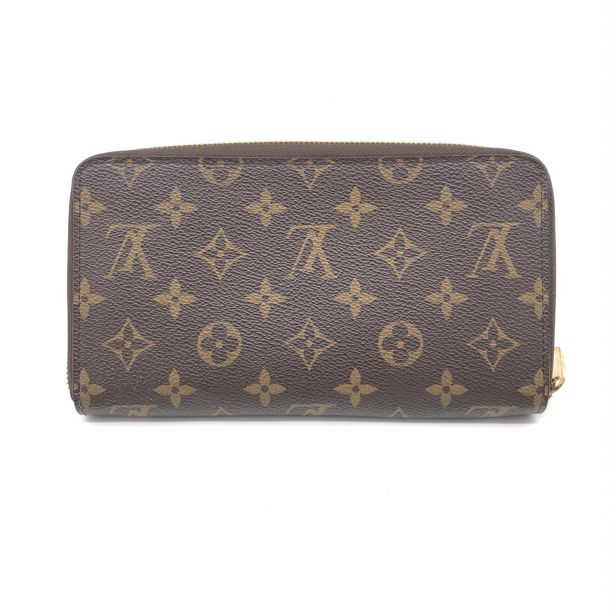 Louis Vuitton Monogram Zippy Plånbok