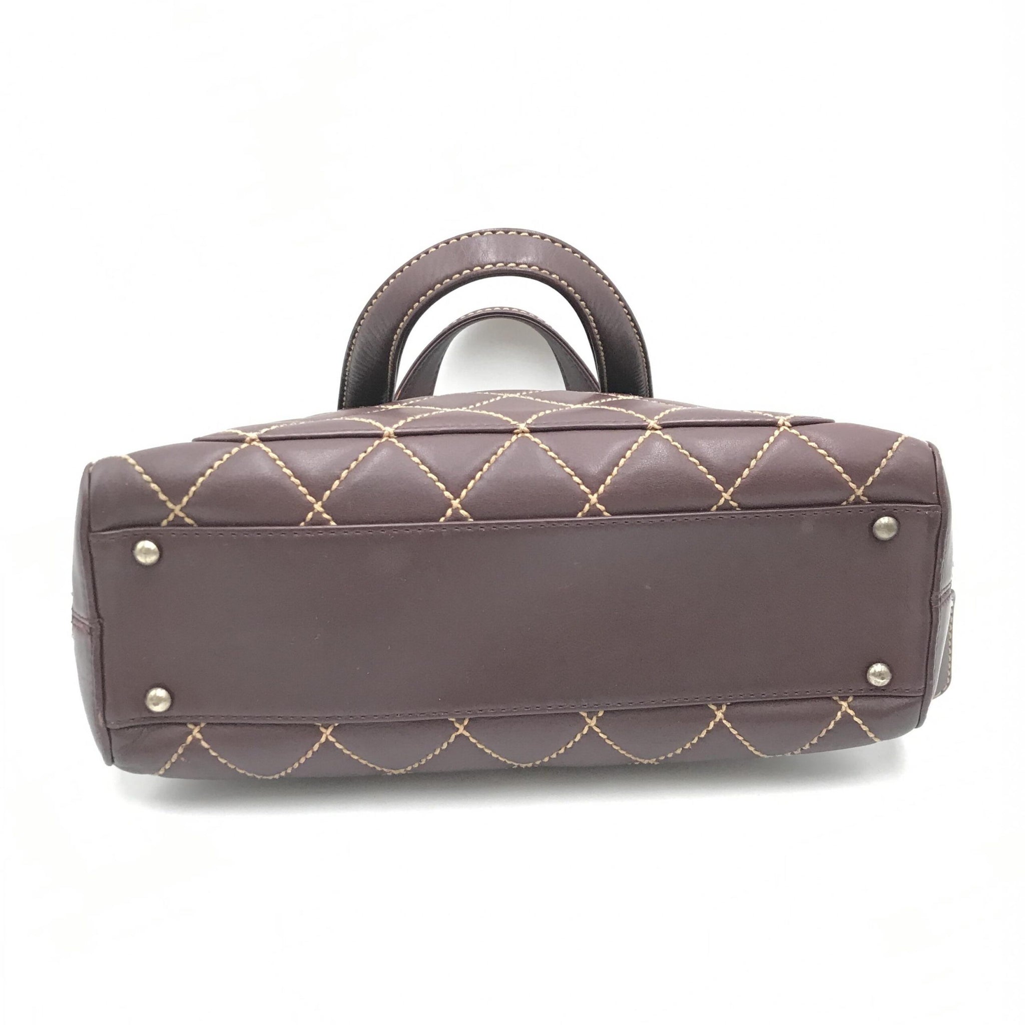 Chanel Wild Stitch Handväska (Mini Boston)