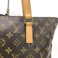 Louis Vuitton Monogram Cabas Mezzo Tote-väska