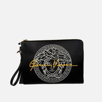 Versace LA MEDUSA Signature Kuvertväska I Läder