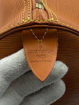 Louis Vuitton Keepall 50 Duffelbag Reseväska I Brunt Epi-läder