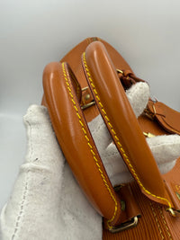 Louis Vuitton Keepall 50 Duffelbag Reseväska I Brunt Epi-läder