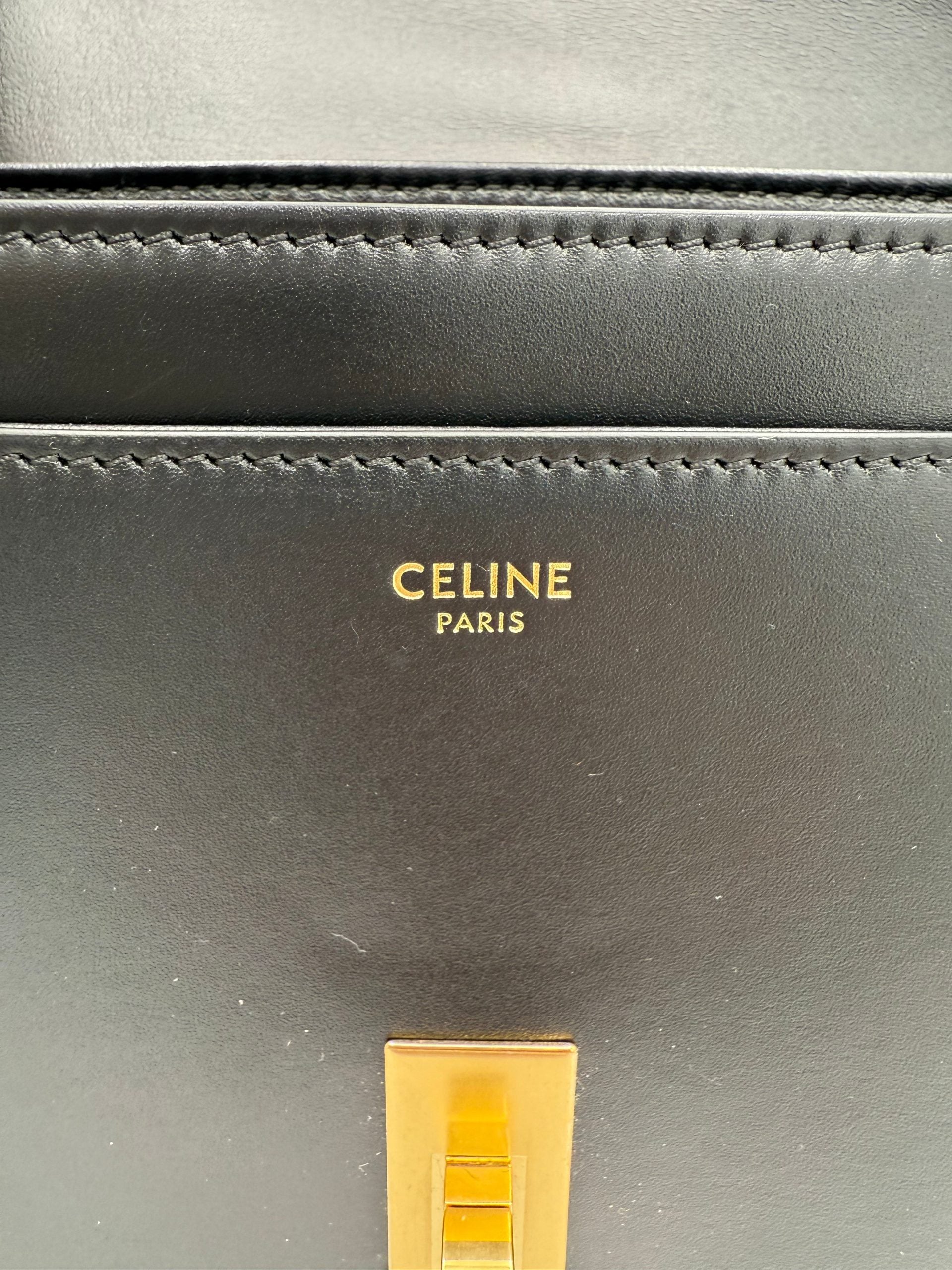 Celine 16 Besace I Svart