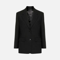 Prada Svart Blazer I Jungfruull