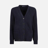 Prada Blå Cotton Cardigan