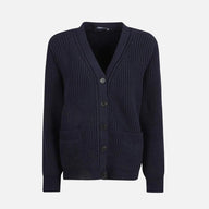 Prada Blå Cotton Cardigan