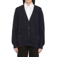 Prada Blå Cotton Cardigan