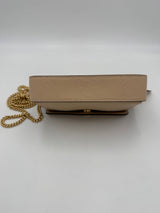 Gucci GG Jumbo Beige Axelremsväska med Framficka