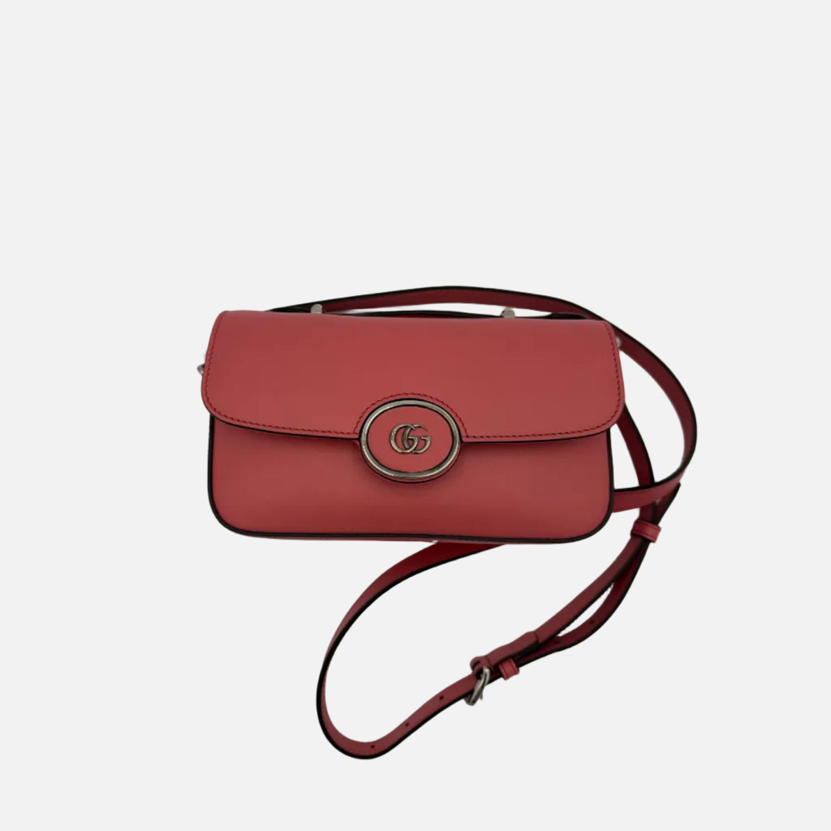 Gucci GG Marmont Axelremsväska I Läder