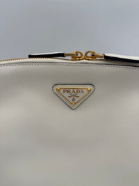 Prada Bauletto Bowling-Väska I Läder