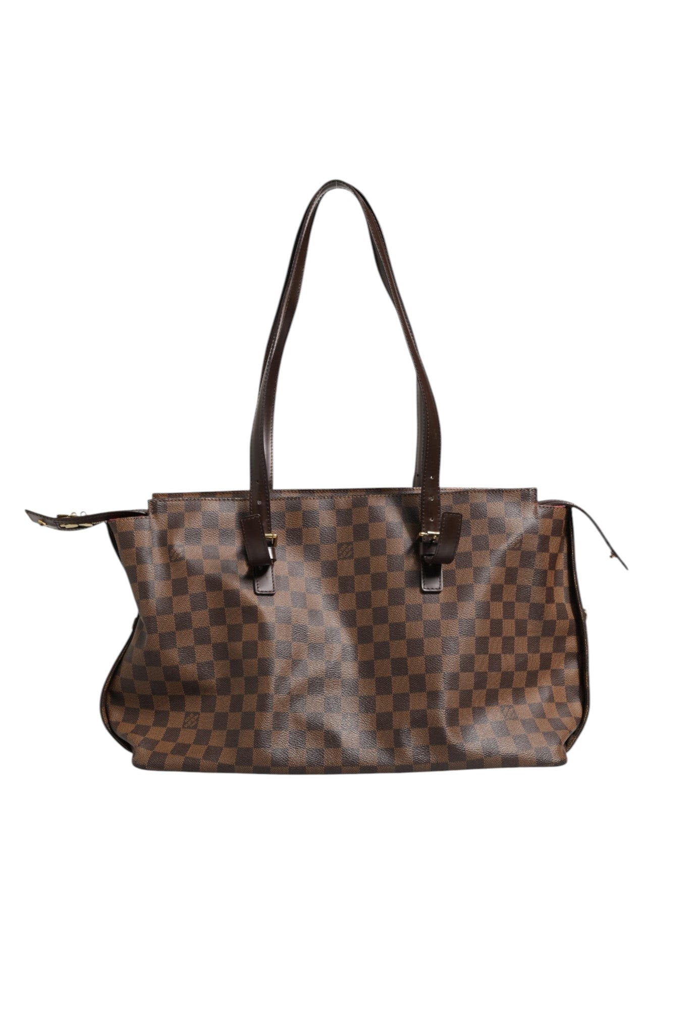 Louis Vuitton Damier Ebene Chelsea Tote-Väska