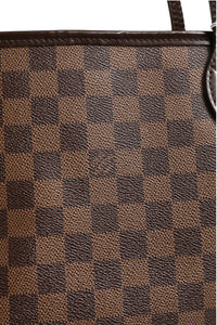 Louis Vuitton Neverfull MM Damier Ebene Tote-väska