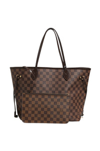 Louis Vuitton Neverfull MM Damier Ebene Tote-väska