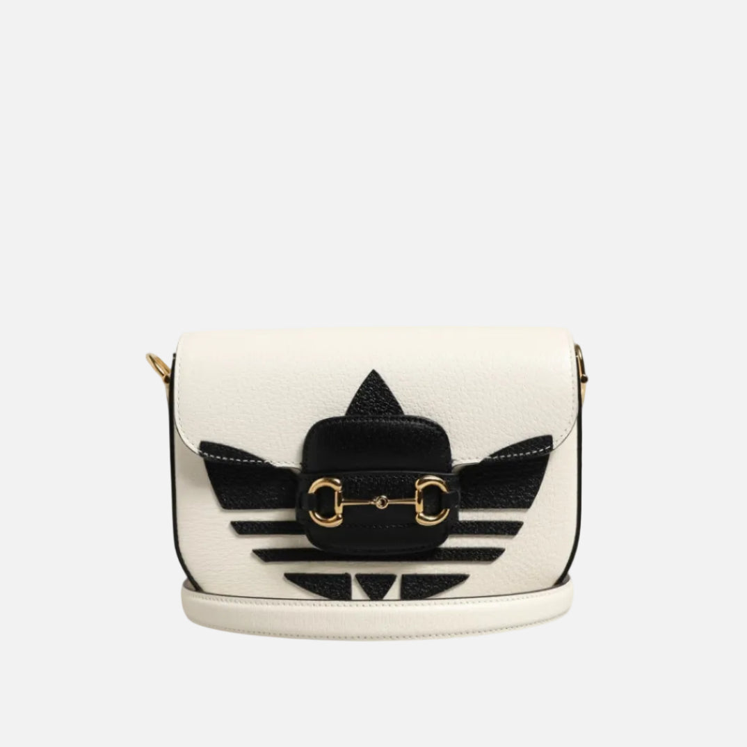 Gucci x Adidas Horsebit 1955 Mini Axelremsväska