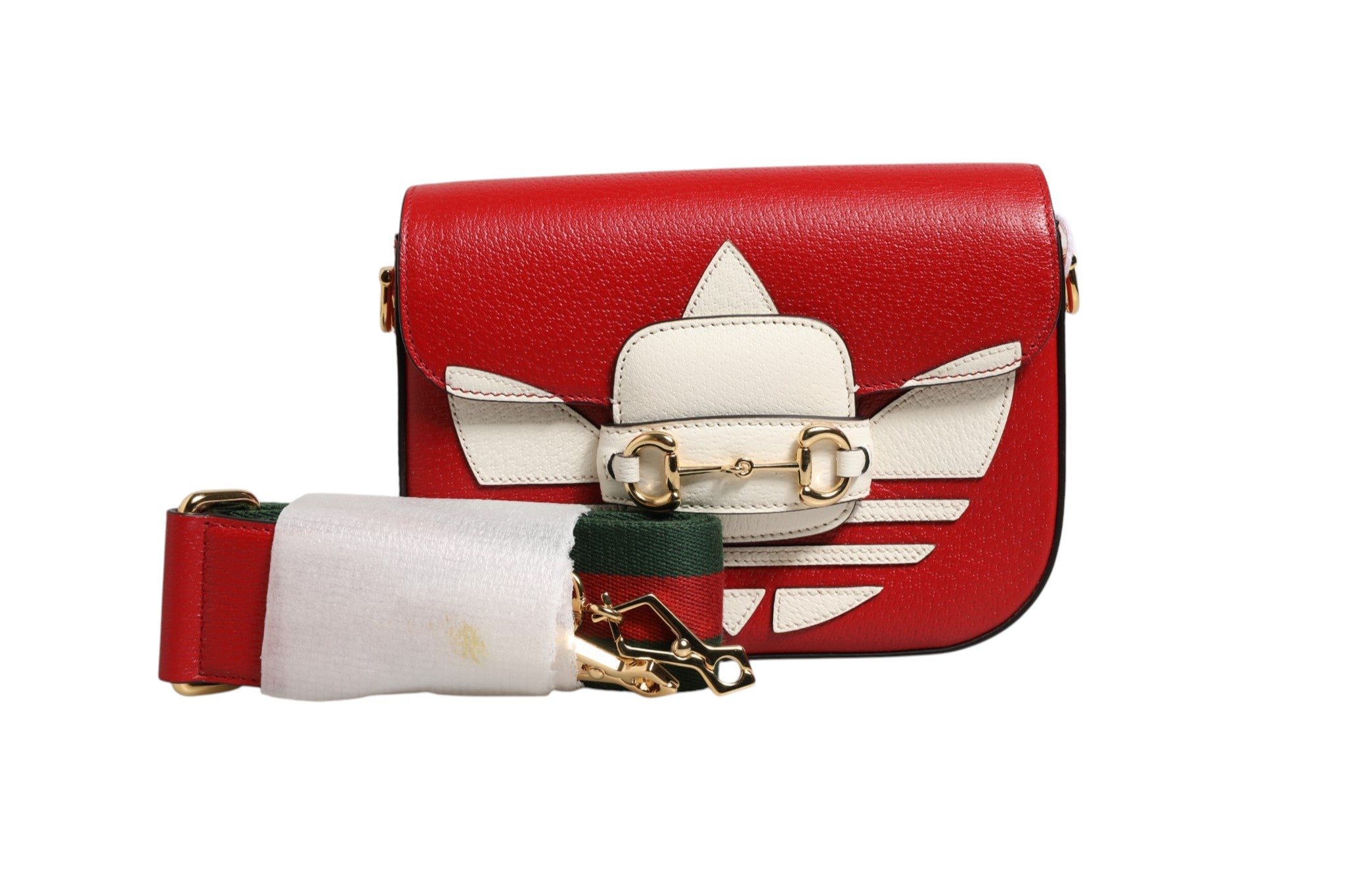 Gucci x Adidas Horsebit 1955 Axelremsväska