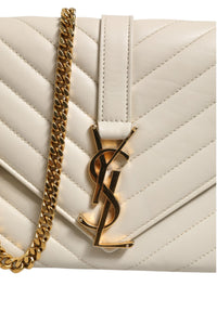 Saint Laurent Envelope Triquilt YSL Axelremsväska