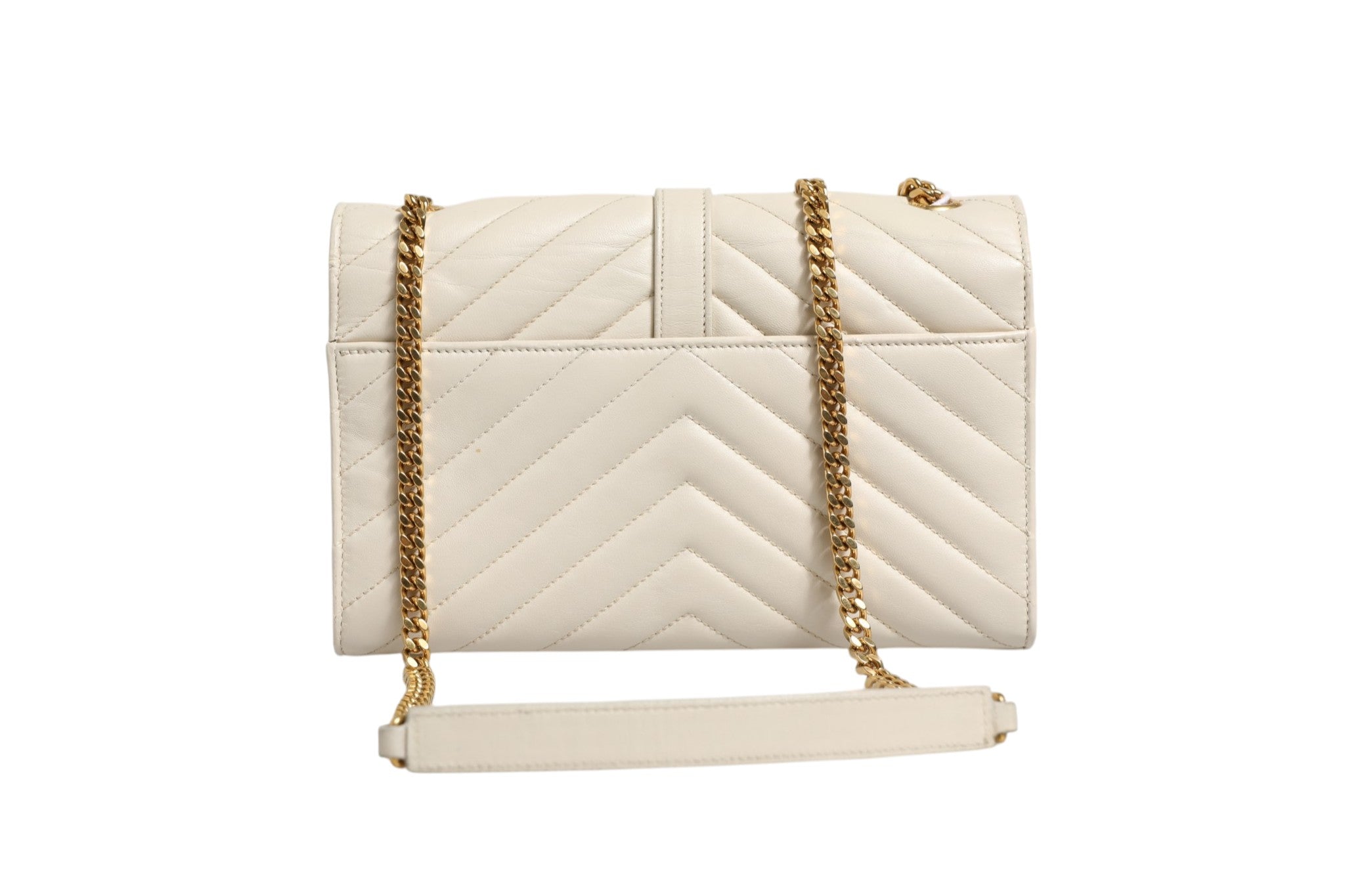 Saint Laurent Envelope Triquilt YSL Axelremsväska