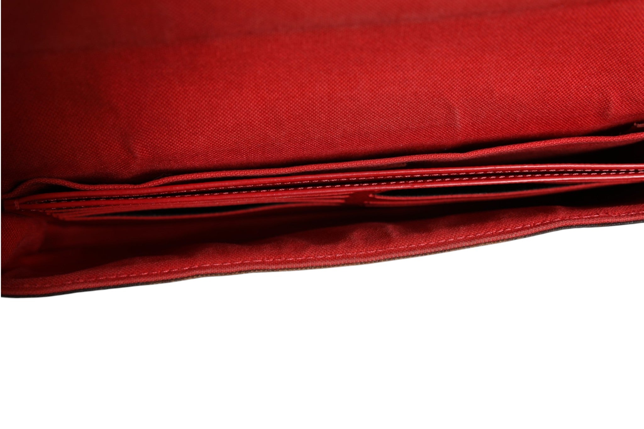 Louis Vuitton Pochette Félicie Plånbok Med Kedja I Damier Ébène