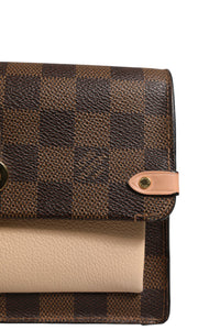 Louis Vuitton Vavin Plånbok På kedja I Damier Ébène