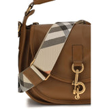 Burberry Brun Axelremsväska I Kalvläder