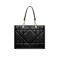 Dior Svart Läder Tote Handväska