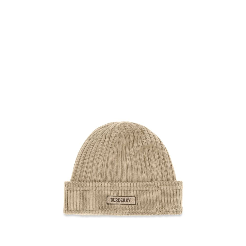 Burberry Beige Merinoullsmössa