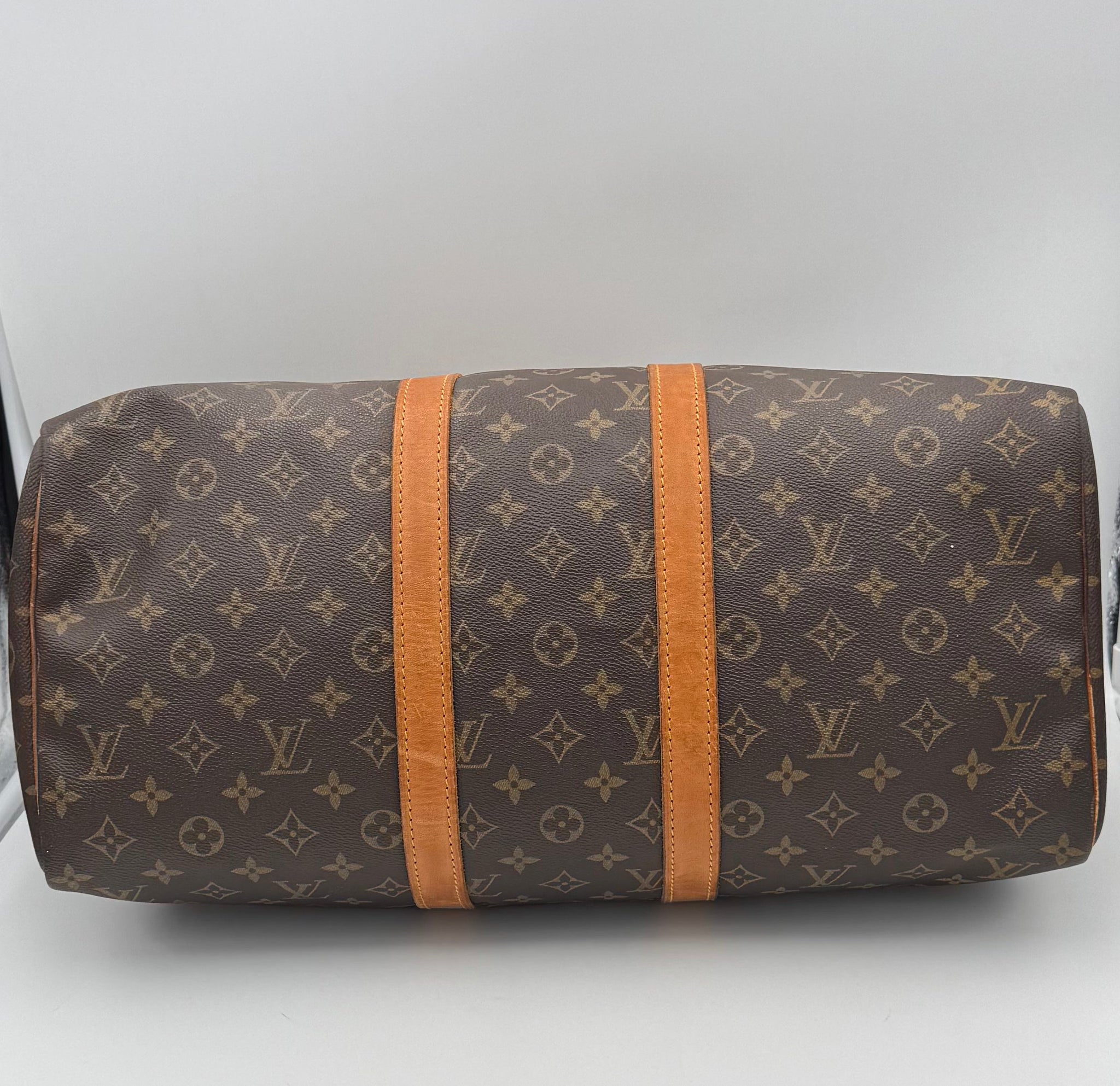 Louis Vuitton Keepall 45 Reseväska Duffelväska Med Monogram