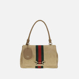 Gucci Handväska I Beige Läder (Bos Taurus)