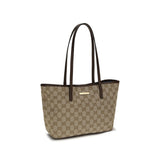 Gucci Handväska I Beige Tyg