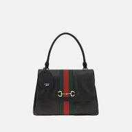 Gucci Handväska I Svart Kalvläder (Bos Taurus)