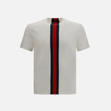 Gucci Vit T-shirt I Bomull