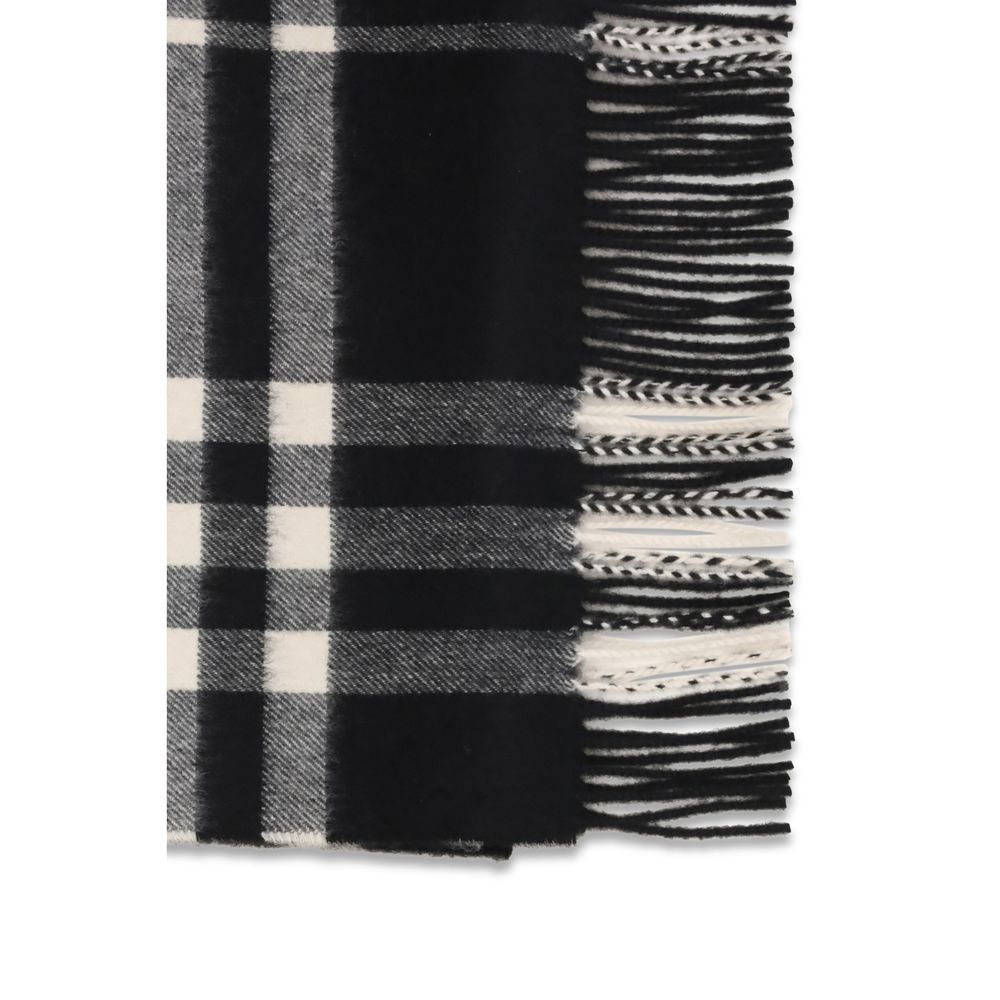 Burberry Svart Cashmeresjal