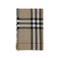 Burberry Beige Ullhalsduk