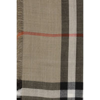 Burberry Beige Ullhalsduk