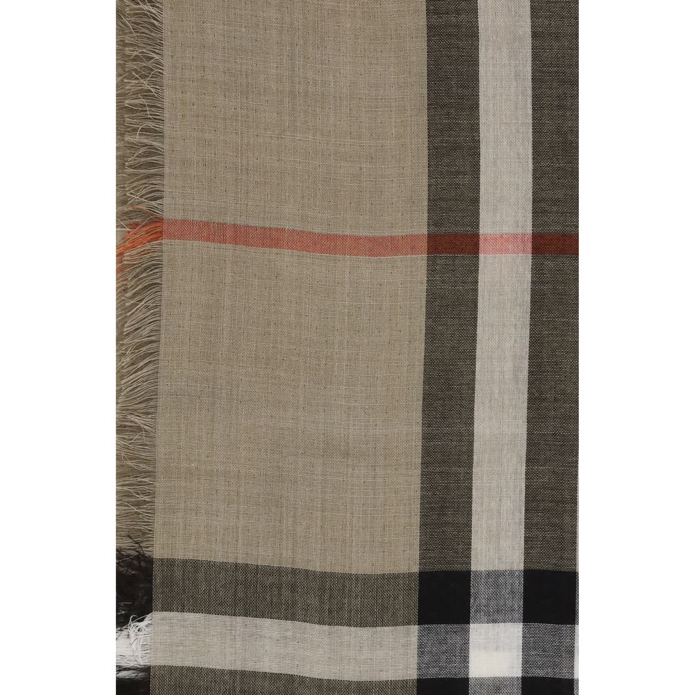 Burberry Beige Ullhalsduk