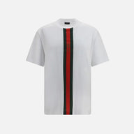 Gucci Vit T-shirt I Bomull