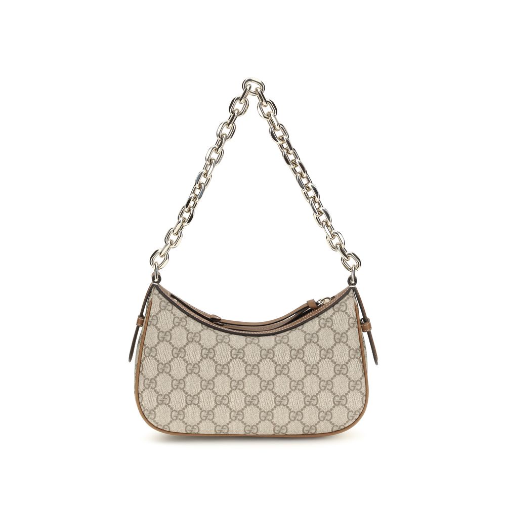 Gucci Beige Handväska I Tyg