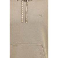 Burberry Beige Huvtröja i Bomull med Archive Check