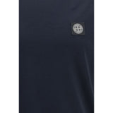 Stone Island Blå T-shirt I Bomull