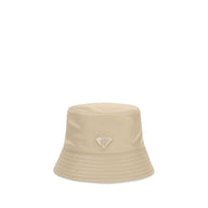 Prada Beige Bucket Hat i Polyamid