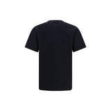 Burberry Svart T-shirt i Bomull med Check Equestrian Knight