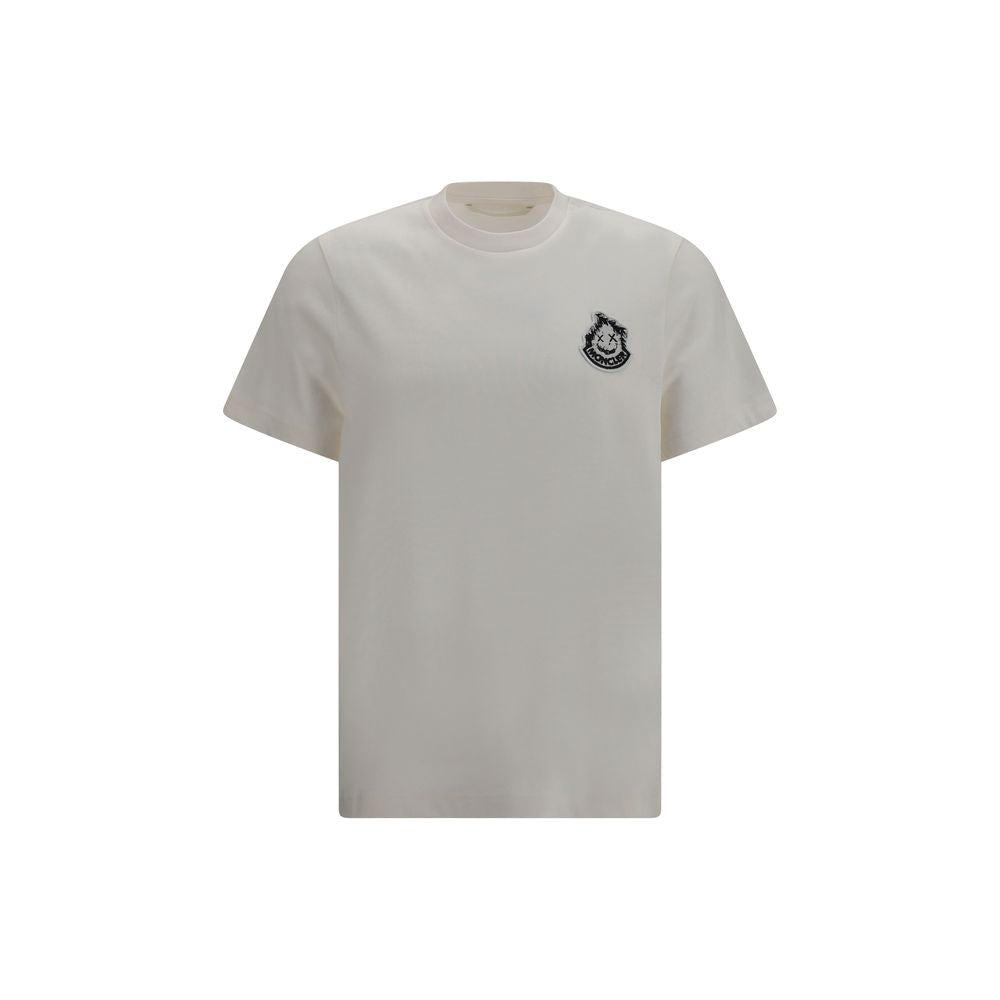 Moncler Beige Bomulls-T-shirt