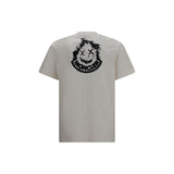 Moncler Beige Bomulls-T-shirt