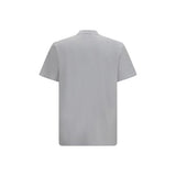 Moncler Vit Bomulls-T-shirt