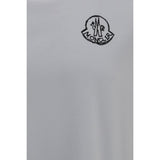 Moncler Vit Bomulls-T-shirt
